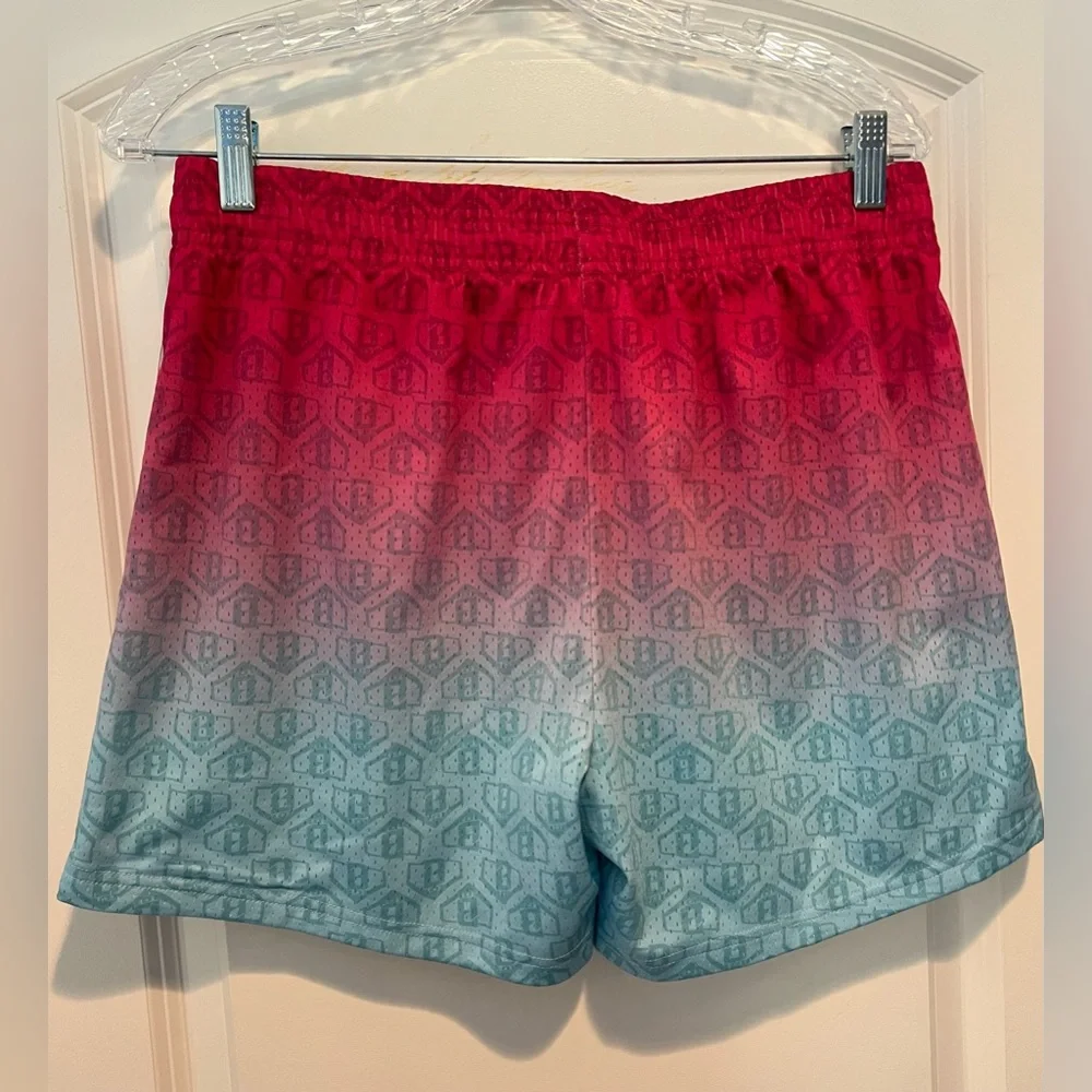 Baseball Lifestyle 101 Gradient Cotton Candy Shorts - Picture 2 of 4